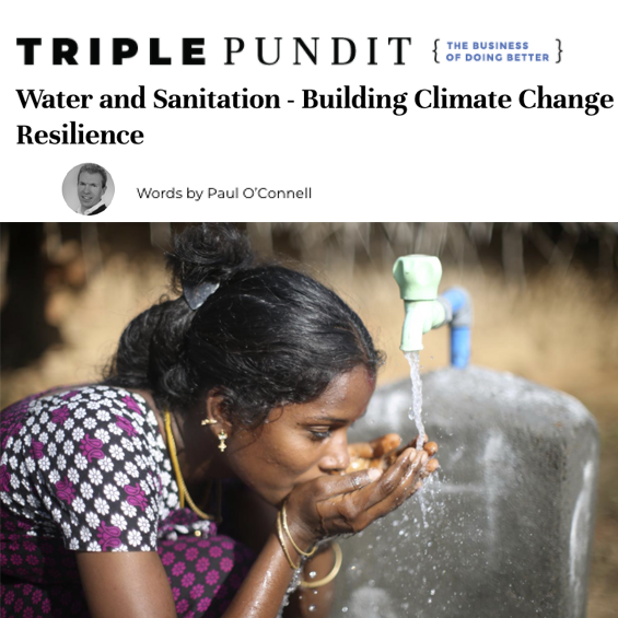 Water and Sanitation – Building Climate Change Resilience